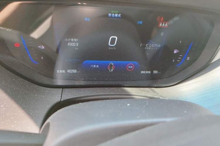 Used Buick Velite 6 2022 Plug-in Hybrid Connected Fashion Model Odometer Close Up