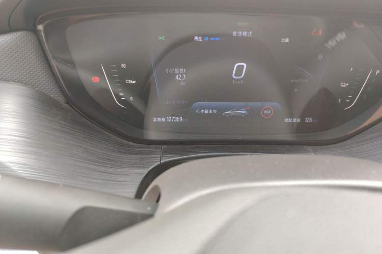 Used Buick Velite 6 2022 Connected Intelligence PLUS Version Odometer Close Up