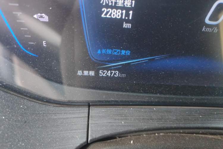 Used Buick Velite 6 2022 Plug-in Hybrid Connected Smart Edition Odometer Close Up
