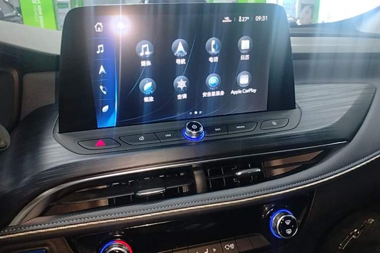 Used Buick Velite 6 2023 430km Comfort Edition Audio And AC Panel