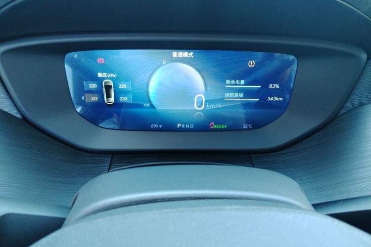 Used Buick Velite 6 2023 Revised Version 430 km Range – Commuter Edition Instrument Cluster