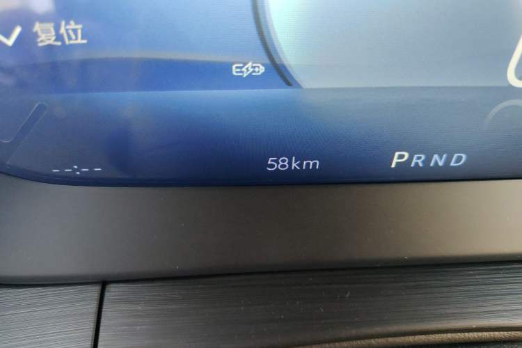 Used Buick Velite 6 2023 Revised Version 430 km Range – Commuter Edition Odometer Close Up