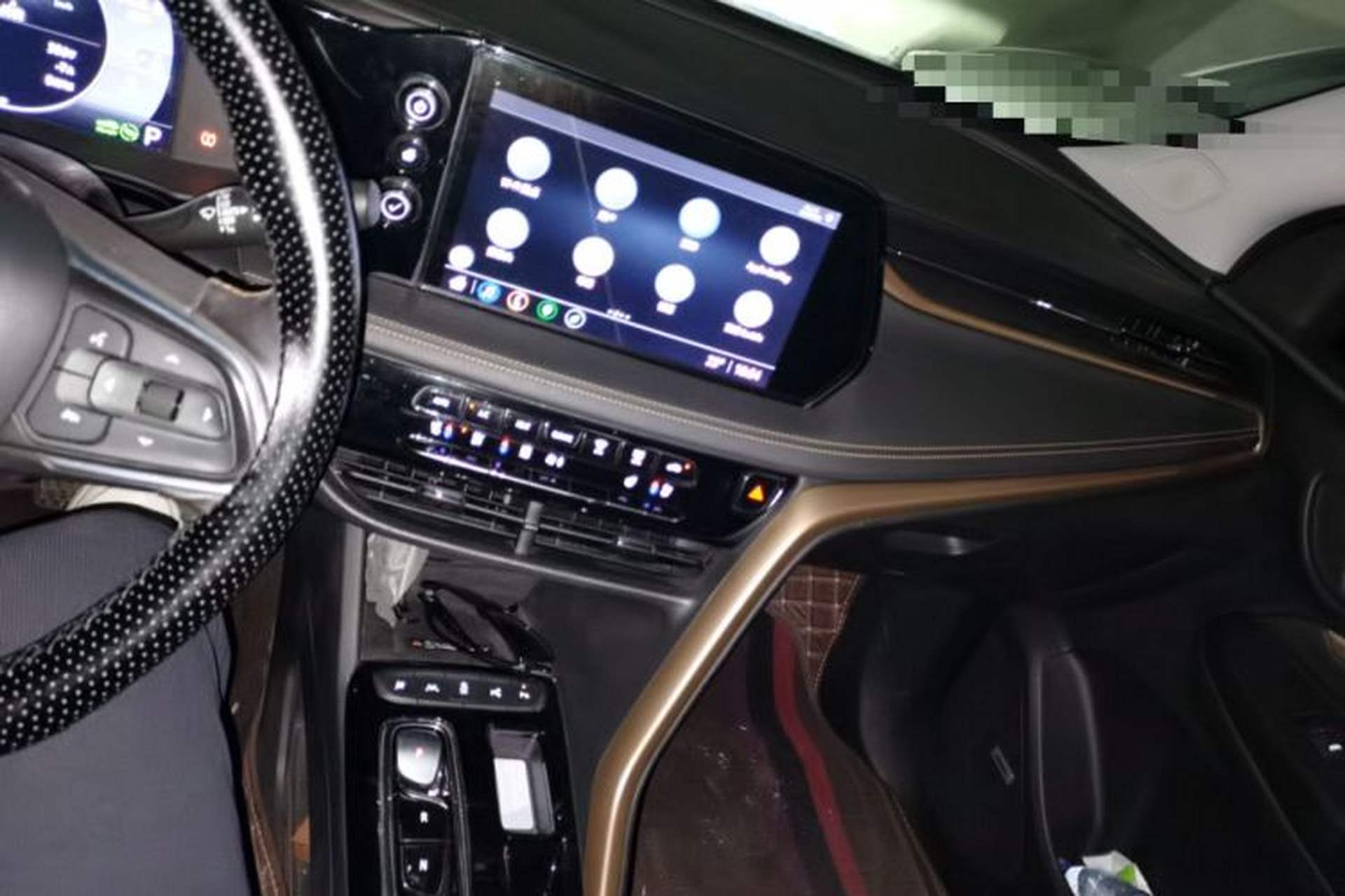 Used Buick Velite 7 2020 652E Connected Smart Car Audio And AC Panel