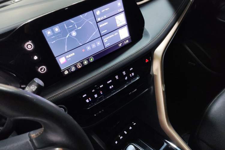 Used Buick Velite 7 2020 652E Connected Smart Car Audio And AC Panel