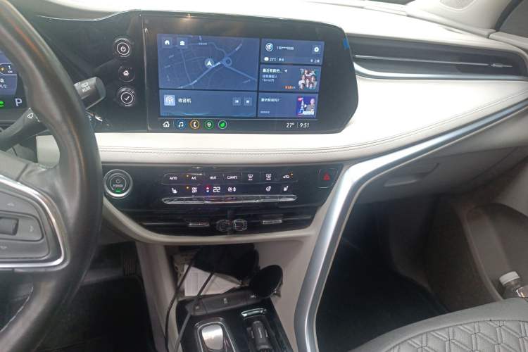 Used Buick Velite 7 2020 652E Connected Smart Edition Audio And AC Panel