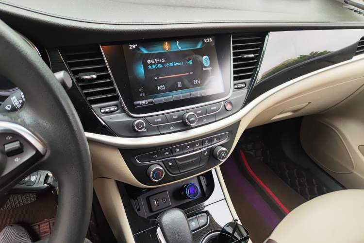 Used Buick Verano 2015 Sedan 20T Dual-Clutch Elite Model Audio And AC Panel