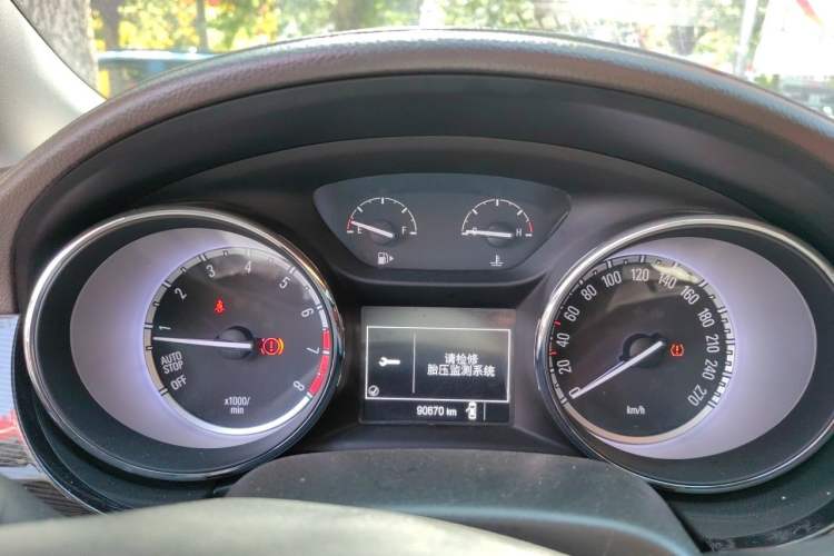 Used Buick Verano 2015 Sedan 15S Manual Entry-Level Model Instrument Cluster