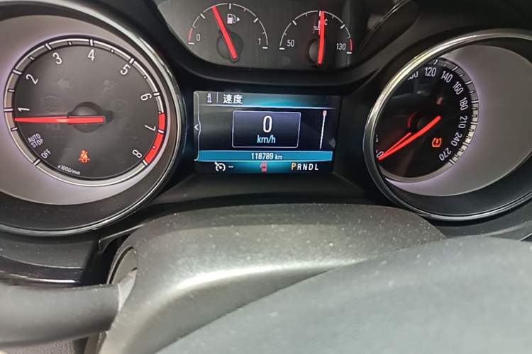 Used Buick Verano 2015 Sedan 15S Automatic Ambition Model Odometer Close Up
