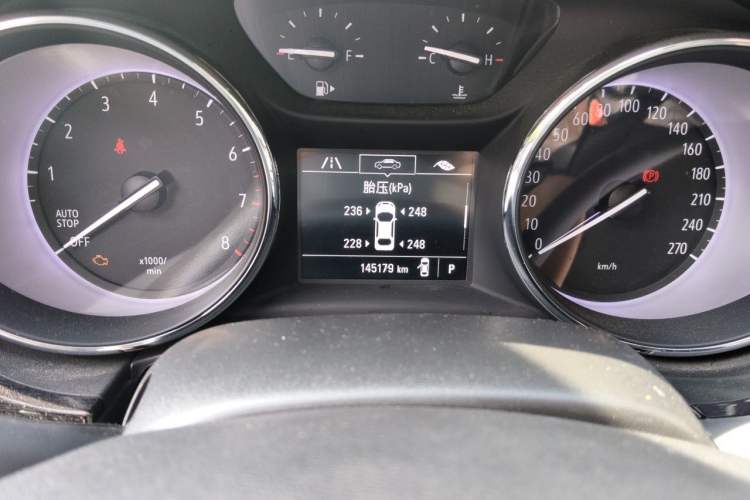 Used Buick Verano 2015 Sedan 15S Automatic Ambition Model Odometer Close Up