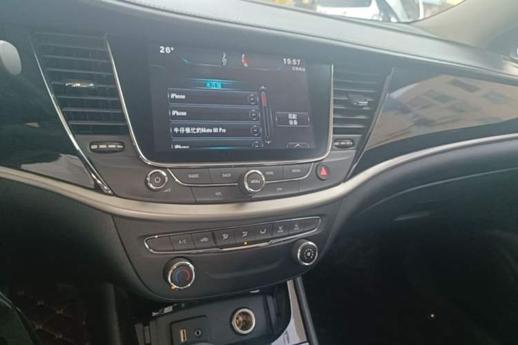 Used Buick Verano 2015 Sedan 20T Dual-Clutch Leading Model Audio And AC Panel