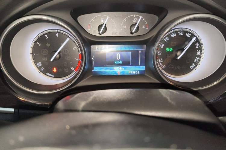 Used Buick Verano 2015 Sedan 20T Dual-Clutch Luxury Model Odometer Close Up
