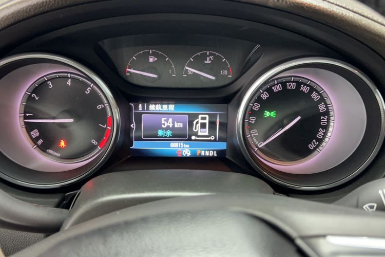Used Buick Verano 2015 Sedan 15S Automatic Leading Model Odometer Close Up