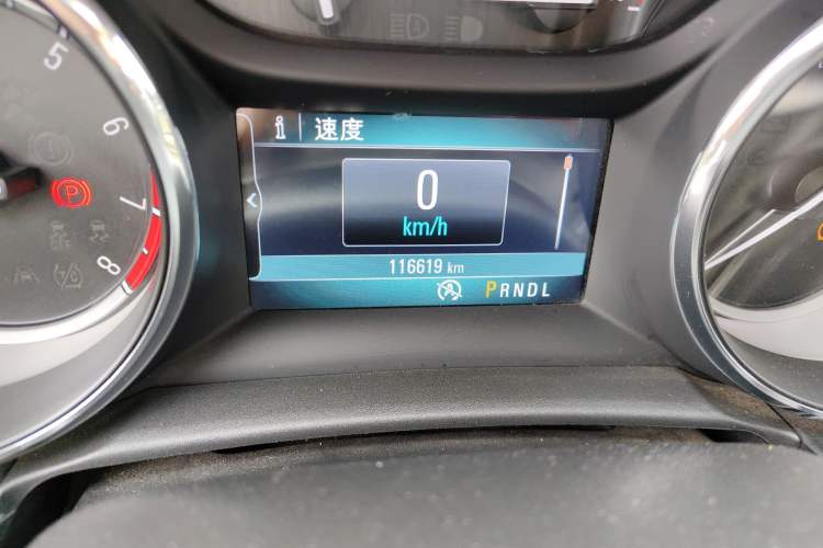 Used Buick Verano 2015 Sedan 15S Automatic Leading Model Odometer Close Up