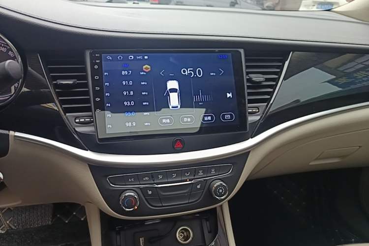 Used Buick Verano 2015 Sedan 15S Automatic Leading Model Audio And AC Panel