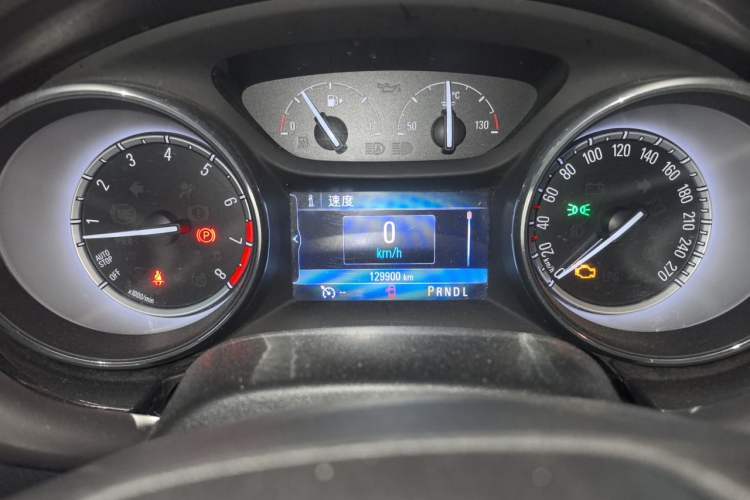 Used Buick Verano 2015 Sedan 20T Dual-Clutch Luxury Model Odometer Close Up
