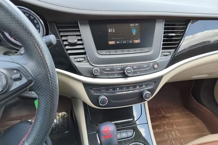 Used Buick Verano 2015 Sedan 15S Automatic Ambition Model Audio And AC Panel