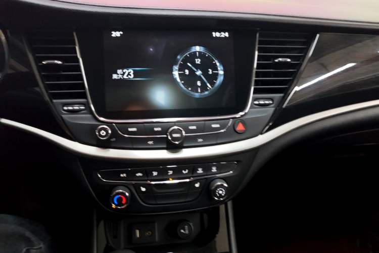Used Buick Verano 2015 Sedan 20T Dual-Clutch Elite Model Audio And AC Panel