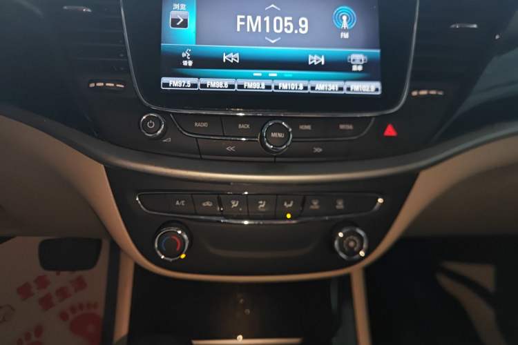 Used Buick Verano 2015 Sedan 15S Automatic Leading Model Audio And AC Panel