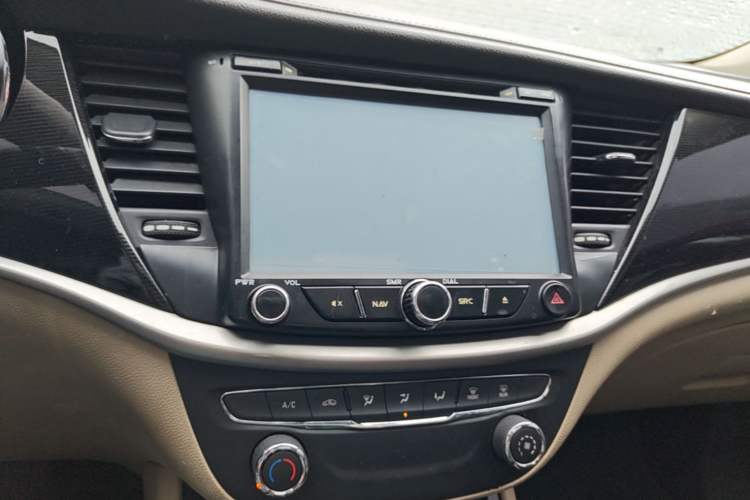 Used Buick Verano 2015 Sedan 15S Automatic Ambition Model Audio And AC Panel