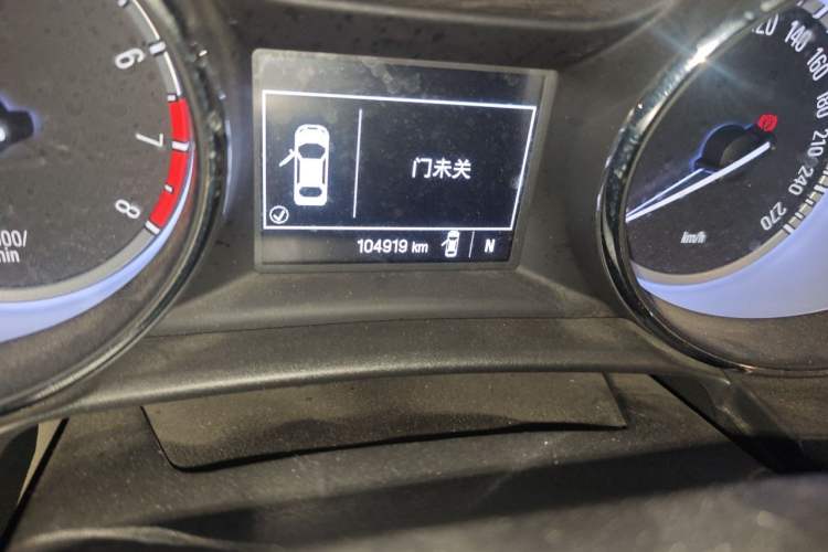 Used Buick Verano 2015 Sedan 15S Automatic Ambition Model Odometer Close Up
