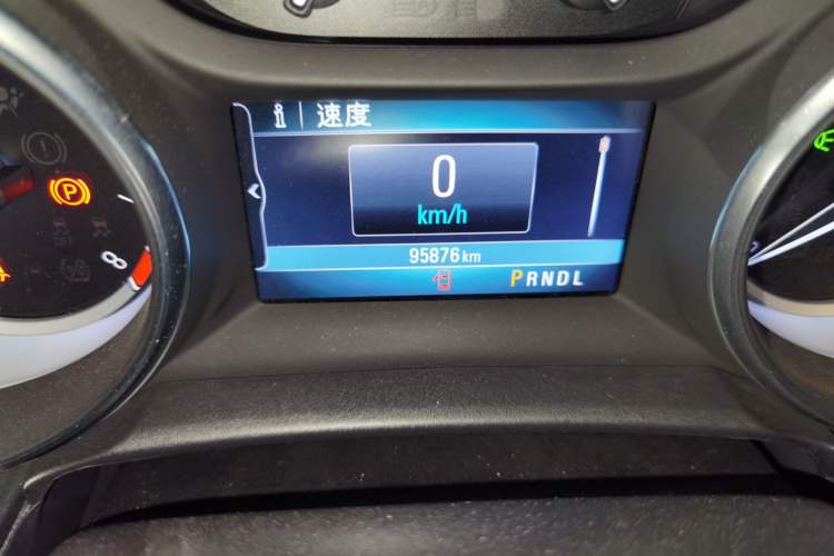 Used Buick Verano 2015 Sedan 20T Dual-Clutch Luxury Model Odometer Close Up