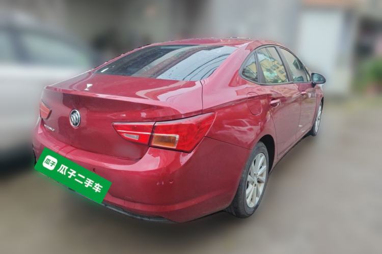 Used Buick Verano 2015 Sedan 15S Manual Entry-Level Model Rear Right 45 Deg