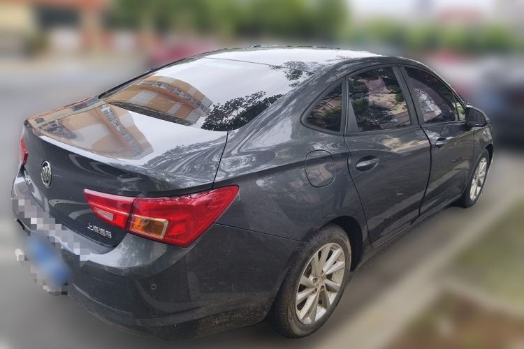 Used Buick Verano 2015 Sedan 15S Manual Entry-Level Model Rear Right 45 Deg