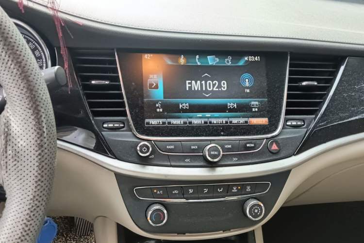 Used Buick Verano 2015 Sedan 15S Automatic Leading Model Audio And AC Panel