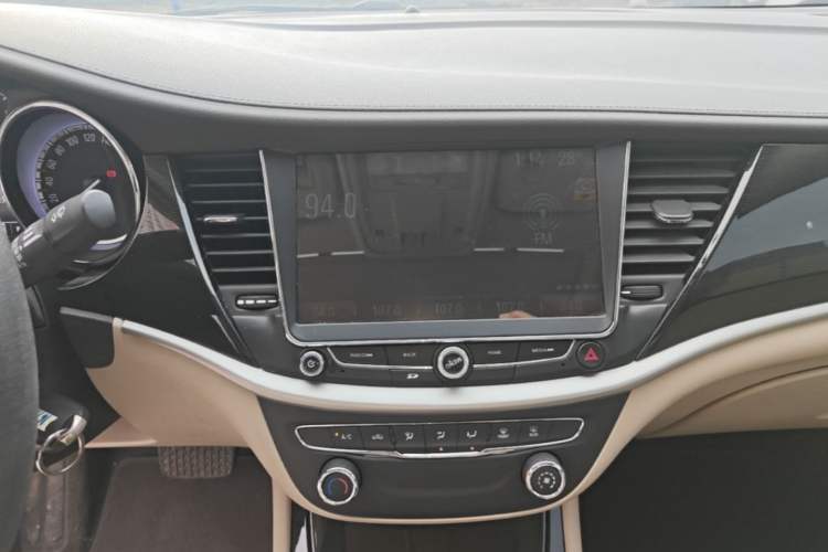 Used Buick Verano 2015 Sedan 15S Automatic Ambition Model Audio And AC Panel