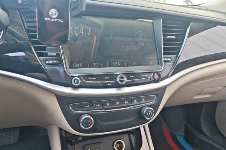Used Buick Verano 2015 Sedan 15S Automatic Ambition Model Audio And AC Panel