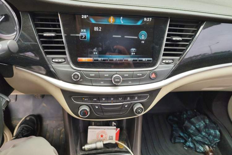 Used Buick Verano 2015 Sedan 15S Manual Leading Model Audio And AC Panel