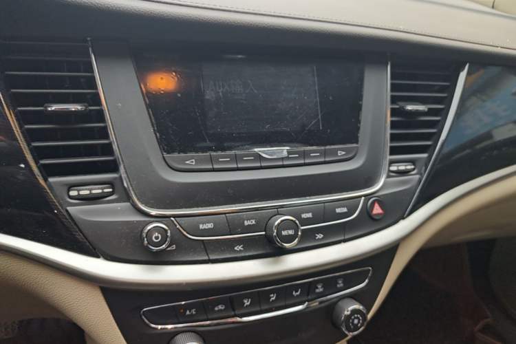 Used Buick Verano 2015 Sedan 15S Automatic Ambition Model Audio And AC Panel