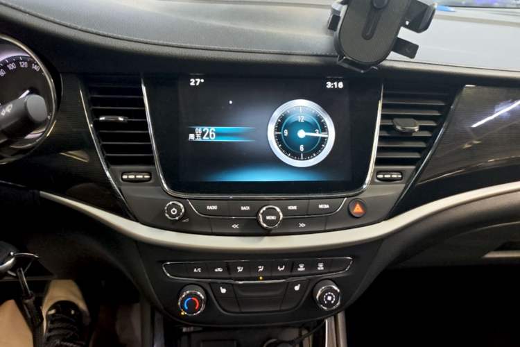 Used Buick Verano 2015 Sedan 20T Dual-Clutch Elite Model Audio And AC Panel