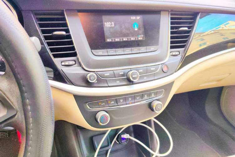 Used Buick Verano 2015 Sedan 15S Manual Entry-Level Model Audio And AC Panel