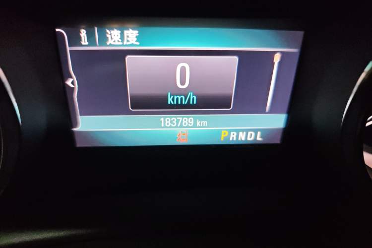 Used Buick Verano 2015 Sedan 20T Dual-Clutch Leading Model Odometer Close Up