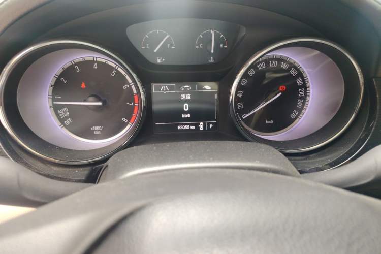 Used Buick Verano 2015 Sedan 15S Automatic Ambition Model Odometer Close Up