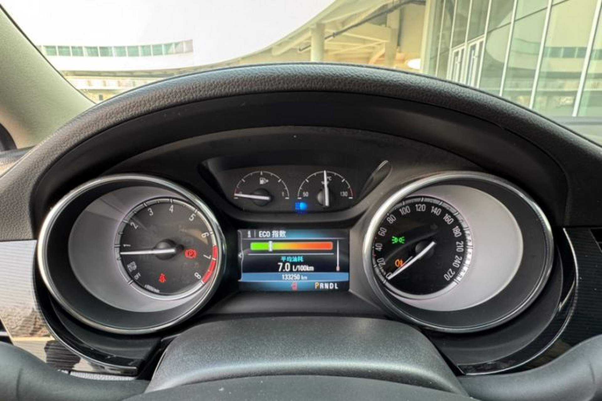 Used Buick Verano 2015 Sedan 20T Dual-Clutch Leading Model Odometer Close Up