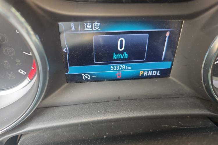 Used Buick Verano 2015 Sedan 15S Automatic Ambition Model Odometer Close Up