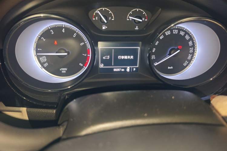 Used Buick Verano 2015 Sedan 15S Automatic Ambition Model Odometer Close Up