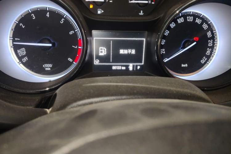 Used Buick Verano 2015 Sedan 15S Automatic Ambition Model Odometer Close Up
