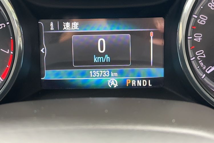 Used Buick Verano 2015 Sedan 15S Automatic Leading Model Odometer Close Up