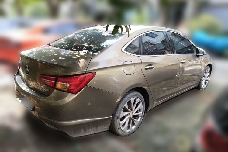 Used Buick Verano 2015 Sedan 20T Dual-Clutch Flagship Model Rear Right 45 Deg