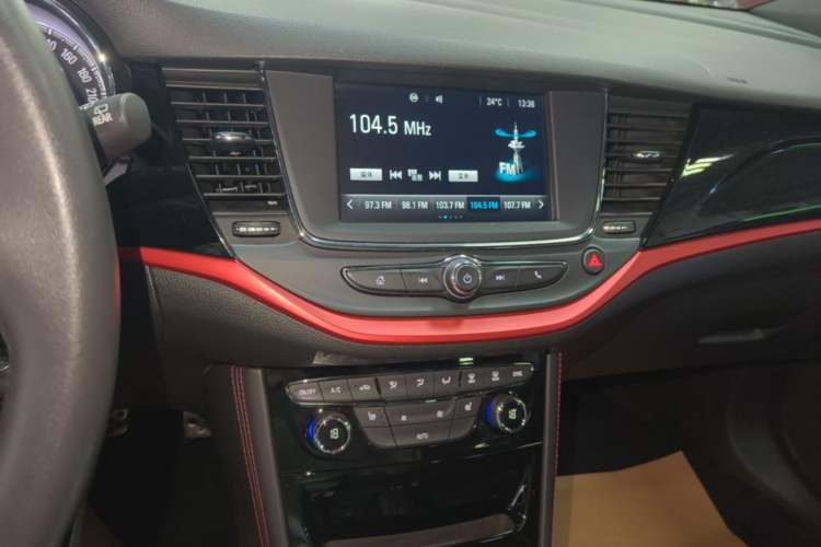 Used Buick Verano 2016 Hatchback GS 20T Dual-Clutch Passionate Sporty Model Audio And AC Panel