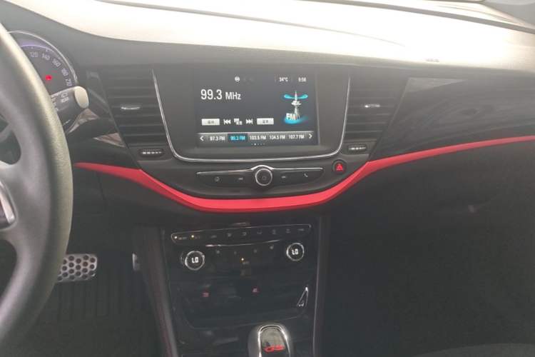 Used Buick Verano 2016 Hatchback GS 20T Dual-Clutch Passionate Sporty Model Audio And AC Panel