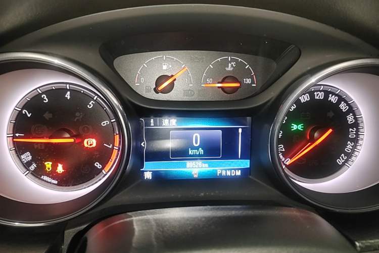 Used Buick Verano 2016 Hatchback GS 20T Dual-Clutch Passionate Sporty Model Instrument Cluster