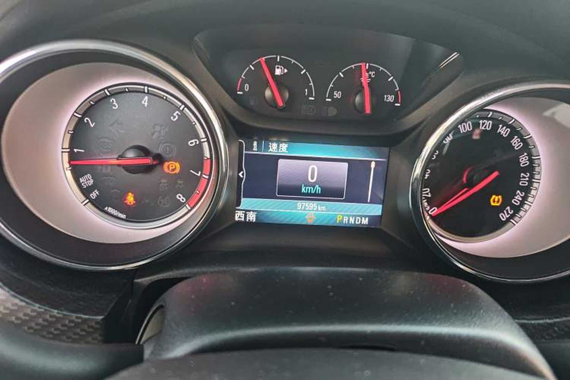 Used Buick Verano 2016 Hatchback GS 20T Dual-Clutch Passionate Sporty Model Instrument Cluster