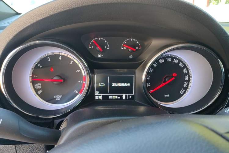 Used Buick Verano 2016 Hatchback GS 20T Dual-Clutch Passionate Sporty Model Instrument Cluster