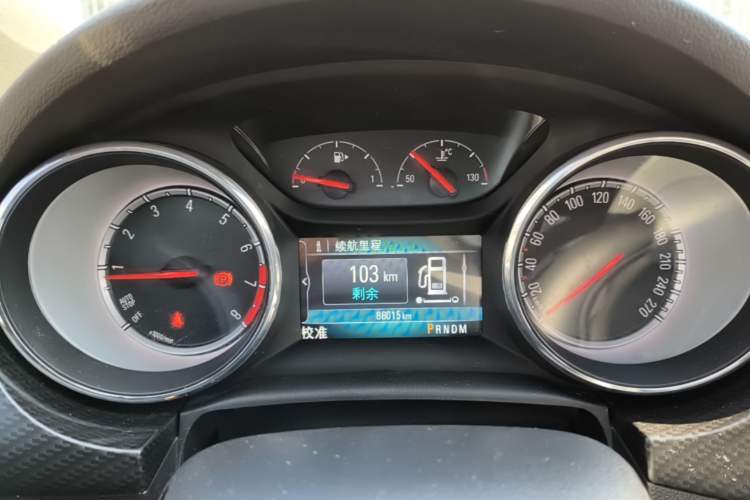 Used Buick Verano 2016 Hatchback GS 20T Dual-Clutch Passionate Sporty Model Instrument Cluster