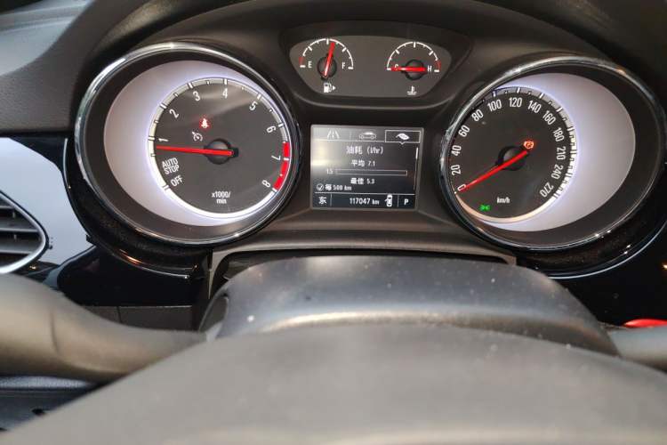 Used Buick Verano 2016 Hatchback GS 20T Dual-Clutch Passionate Sporty Model Odometer Close Up