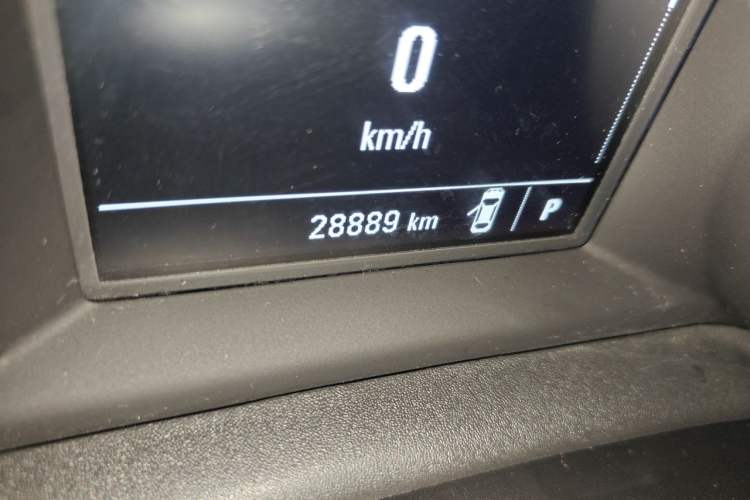 Used Buick Verano 2016 Hatchback 15S Automatic Ambition Model Odometer Close Up